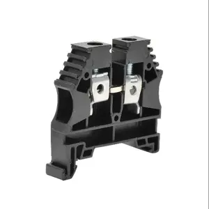 KONNECT-IT KN-T8BLK-25 Terminal Block, 26-8 Awg, Black, 50A, 35mm Din Rail Mount, Pack Of 25 | CV8DBT