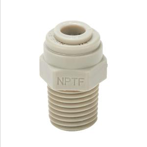 HYDROMODE MS14-14N-P Push-To-Connect Fitting, Male, Straight, 1/4 Inch Tube To 1/4 Inch Male Npt, Pack Of 5 | CV7MLY