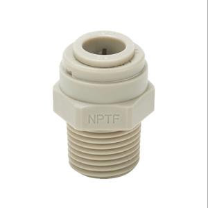 HYDROMODE MS38-38N-P Push-To-Connect Fitting, Male, Straight, 3/8 Inch Tube To 3/8 Inch Male Npt, Pack Of 5 | CV7MME