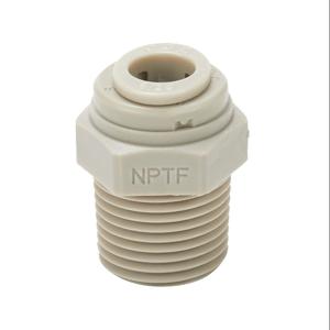 HYDROMODE MS516-38N-P Push-To-Connect Fitting, Male, Straight, 5/16 Inch Tube To 3/8 Inch Male Npt, Pack Of 5 | CV7MMJ