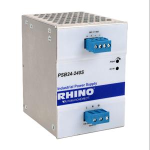 RHINO PSB24-240S Schaltnetzteil, 24 VDC bei 10 A/240 W, 120/240 VAC oder 120–375 VDC Nenneingang | CV7VNF