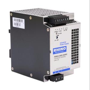 RHINO PSM24-360S Switching Power Supply, 24 VDC At 15A/360W, 120/240 VAC Nominal Input, 1-Phase, Enclosed | CV7VQX