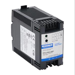 RHINO PSP12-060C Switching Power Supply, 12 VDC At 4A/48W, 120/240 VAC Or 85-375 VDC Nominal Input | CV7VRJ