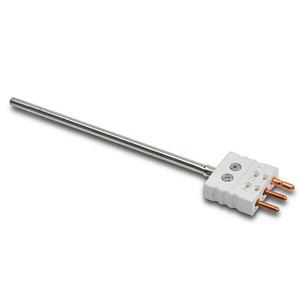 PROSENSE RTD1-P06-01 Temperature Sensor, Attached Plug Probe, 6 Inch Insertion Length, 1/4 Inch Probe Dia. | CV7YTB