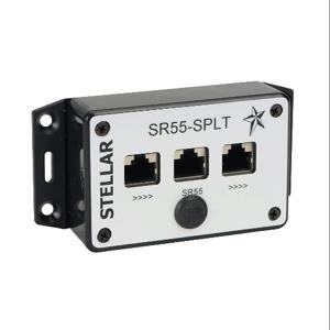 STELLAR SR55-SPLT Communication Splitter, 3 Ports Female Port | CV7ZNX
