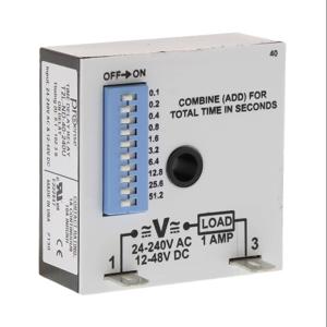 PROSENSE T2L-ND-40-240U On-Delay Inline Relay Timer, 0.1 To 102.3 sec Selectable Timing Range | CV7XVW