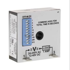PROSENSE T2L-ND-41-240U On-Delay Inline Relay Timer, 1 To 1023 sec Selectable Timing Range | CV7XVX