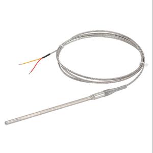 PROSENSE THMK-T06L06-03 Temperature Sensor, Type K Thermocouple, Lead Wire Transition Probe, Ungrounded | CV7YYT