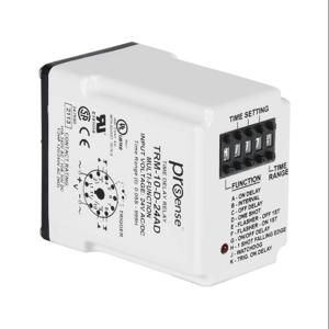PROSENSE TRM-10-D-24AD Relay Timer, 0.05 sec To 999 Hours Selectable Timing Range, 24 VAC/VDC Operating Voltage | CV7XYP