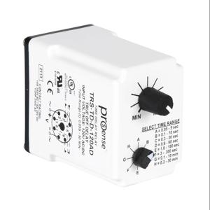 PROSENSE TRS-TD-D-120AD Off-Delay Relay Timer, 0.05 sec To 30 Minutes Selectable Timing Range | CV7XYU