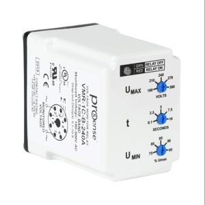 PROSENSE VMR-1C-B-240A Voltage Monitor Relay, 1-Phase, Socket Mount, Finger-Safe, 180-300 VAC Input Voltage | CV7XUJ
