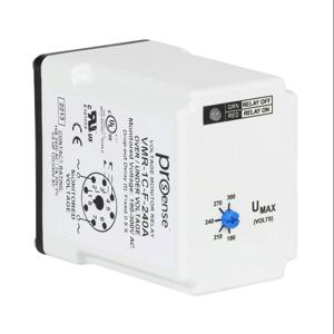 PROSENSE VMR-1C-F-240A Voltage Monitor Relay, 1-Phase, Socket Mount, Finger-Safe, 180-300 VAC Input Voltage | CV7XUL