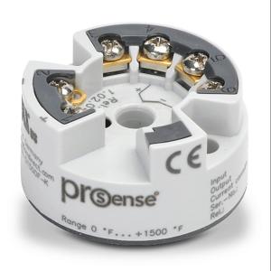 PROSENSE XTH-01500F-K Temperature Transmitter, Isolated, Type K Thermocouple Input, 0 To 1500 Deg F Fixed | CV8EGQ