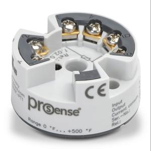 PROSENSE XTH-0500F-PT1 Temperature Transmitter, Isolated Input, 0 To 500 Deg F Fixed, 4-20mA Output | CV8EHC