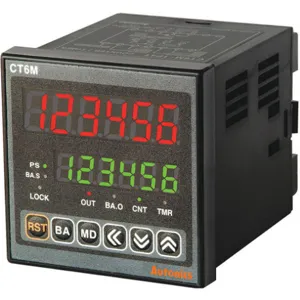 AUTONICS CT6M-2P2 LED Counter/Timer Digital6 AC DC Power | AC6ALV 32J118