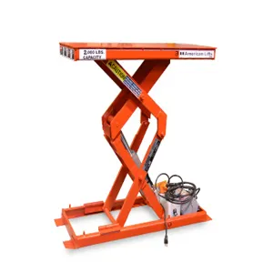 AUTOQUIP CPT-084-0020-SF Scissor Lift Table, 50 Inch Platform Width, 94 Inch Height, 2000 lbs Capacity | CG6BAZ