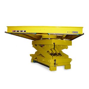 AUTOQUIP HCT-036036-0150 Powered Turntable, 36 Inch Platform Width, 14.63 Inch Height, 15000 lbs Capacity | CG6CQY