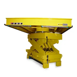 AUTOQUIP HCT-108108-0300 Powered Turntable, 108 Inch Platform Width, 17.13 Inch Height, 30000 lbs Capacity | CG6CTM