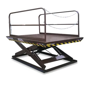 AUTOQUIP PLT-060-0100 Dock Lift, 96 Inch Platform Width, 72 Inch Height, 10000 lbs Capacity | CG6CZD