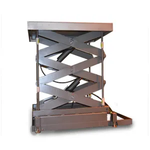 AUTOQUIP TRK-084-0100-T3 Scissor Lift Table, 63 Inch Platform Width, 23.375 - 107.375 Inch Height | CG6CJU