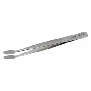 AVEN 18488 Tweezers, Gp Offset Spade Tip, 4-1/2 Inch Size | CN8ZUC 63MY49