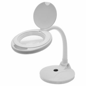 AVEN 26507-XL5 Round Magnifier Light, Led, 2.25X, 5 Diopter, 570 Lm Max Brightness, 11 Inch Arm Reach | CN8ZTT 469K26