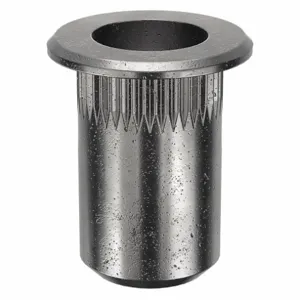 AVK ALS4T-1024-130B Rivet Nut, Knurled, 10-24 Thread Size, 0.475 Inch Length, 25Pk | AG3FNW 33JF55