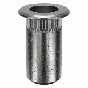 AVK ALS4T-1024-225 Rivet Nut, 10-24 Thread Size, 0.585 Inch Length, Steel, 25Pk | AG3FLX 33JF10