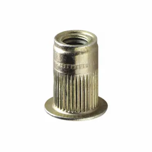 AVK ALS4T-813-500 Rivet Nut, 0.865 Inch Flange Dia., 1/2-13 Thread Size, 1.45 Inch Length, 1008Ss, 10PK | CG6MAR 444P47