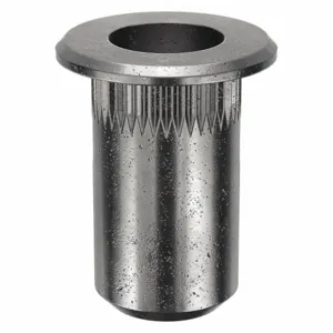 AVK ALS4T-832-130 Rivet Nut, 8-32 Thread Size, 0.470 Inch Length, Steel, 25Pk | AG3FLV 33JF08