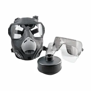 AVON PROTECTION SYSTEMS 70501-628-1 Gas Mask Kit, Polyurethane, 6 Suspension Points, Canister Included | CN8ZVX 21LP13