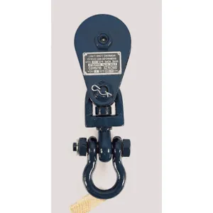 B/A PRODUCTS CO. 6I-SW2T Snatch Block Swivel Shackle 4000 Lb. | AC9WDJ 3KXF5