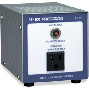 B&K PRECISION 1604A Isolation Transformer Out 117 To 124 V | AB3GFU 1T193