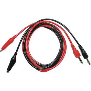 B&K PRECISION TL 5A Hook Clip Test Leads Red/black Silicone | AB4VAF 20FP83