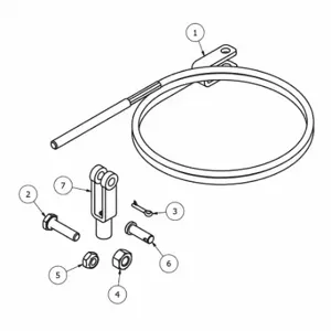 B & P MANUFACTURING 2006-307 Cable Kit | CE8QUC