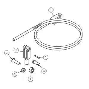 B & P MANUFACTURING 2006-309 Cable Kit | CE8QUE