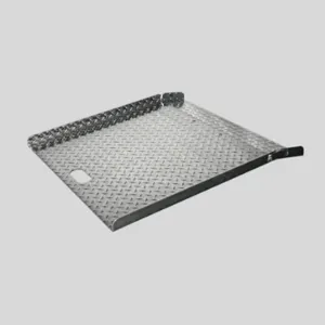 B & P MANUFACTURING CRU3030 Curb Ramp, Aluminium, 30 x 30 Inch Size, 750 Lbs Capacity | CE8TAQ