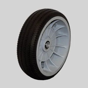 B & P MANUFACTURING D6SS Wheel, 10 x 3 Inch Poly Tread, Non-Marking | CE8TCJ