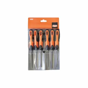 BAHCO 1-476-04-3-2 File Set, Plastic Handles, 6 pcs | CV4QCV 58WE67