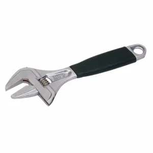 BAHCO 9031 RC US Wide Mouth Adjustable Wrench, Chrome, 8 Inch Size | CN9AMD 58WL92