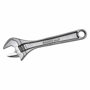 BAHCO 8072 R US Adjustable Wrench, Black, 10 Inch | CN9ALU 58WK91