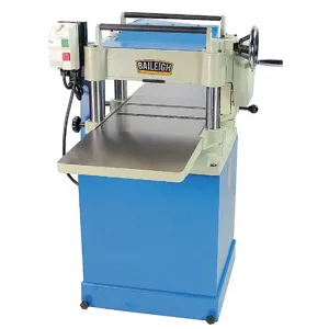 BAILEIGH INDUSTRIAL IP-156 Stationary Planer, 230V, Single-Phase, 15 A, 3 hp, 15 Inch Max. Width, 6 Inch Max. Height | CN9AYN 36HZ69