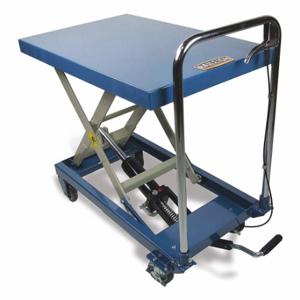 BAILEIGH INDUSTRIAL B-CART Manual Mobile Scissor-Lift Table, 660 lb Load Capacity | CN9BCE 31XU05