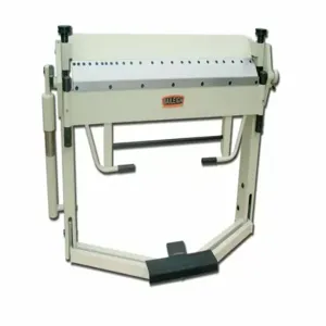 BAILEIGH INDUSTRIAL BB-4012F Sheet Metal Brake, Hand Lever, Top Edge Actuation + Finger, Bending | CN9BAG 31XT91