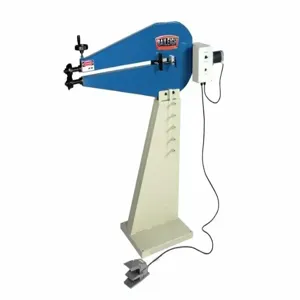 BAILEIGH INDUSTRIAL BR-18E-36 Bead Roller, Corded, 36 Inch Throat Dp, 16 ga Sheet Metal Capacity | CN9APZ 18F321