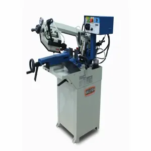 BAILEIGH INDUSTRIAL BS-210M Band Saw, 8 1/4 Inch x 6 11/16 in, 66 to 280, 45 Deg Left to 60 Deg Right, 1 Phase | CN9APL 31XU43