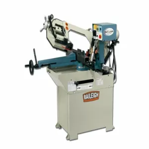 BAILEIGH INDUSTRIAL BS-250M Band Saw, 10 1/4 Inch x 4 5/16 in, 66 to 280, 0 Deg to 60 Deg, 1 Phase | CN9ANR 31XU46