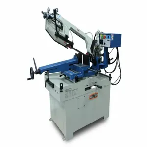 BAILEIGH INDUSTRIAL BS-350M Band Saw, 13 13/16 Inch x 8 11/16 in, 66 to 280, 45 Deg Left to 60 Deg Right, 30.0 A | CN9ANX 15V791