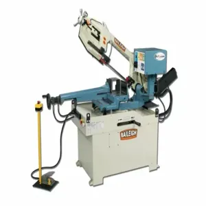 BAILEIGH INDUSTRIAL BS-350SA Band Saw, 13 13/16 Inch x 8 11/16 in, 66 to 280, 45 Deg Left to 60 Deg Right, 1 Phase | CN9ANW 31XU53