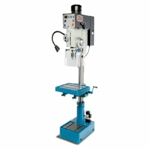 BAILEIGH INDUSTRIAL DP-1500VS Floor Drill Press, Belt, Variable, 85 RPM 2000 RPM, 230 VAC /SinglePhase | CN9AVP 15V796